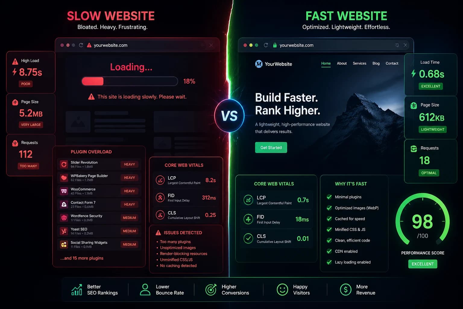 why your wordpress site slow