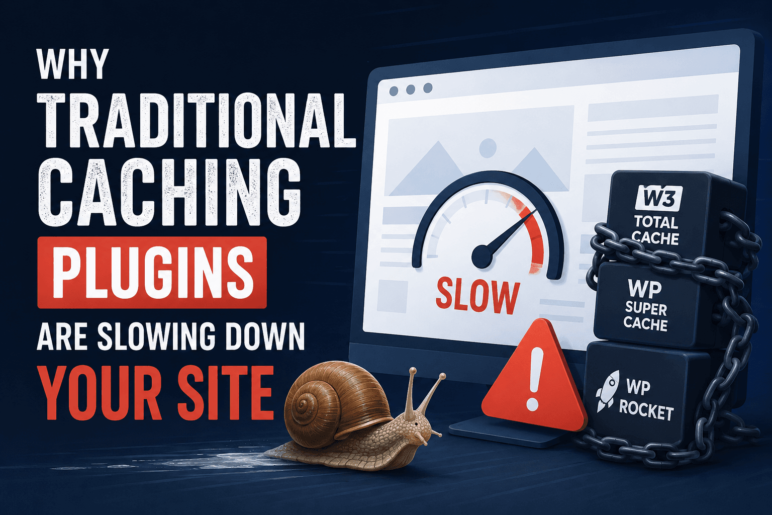 Why Traditional Caching Plugins are Slowing Down Your Site