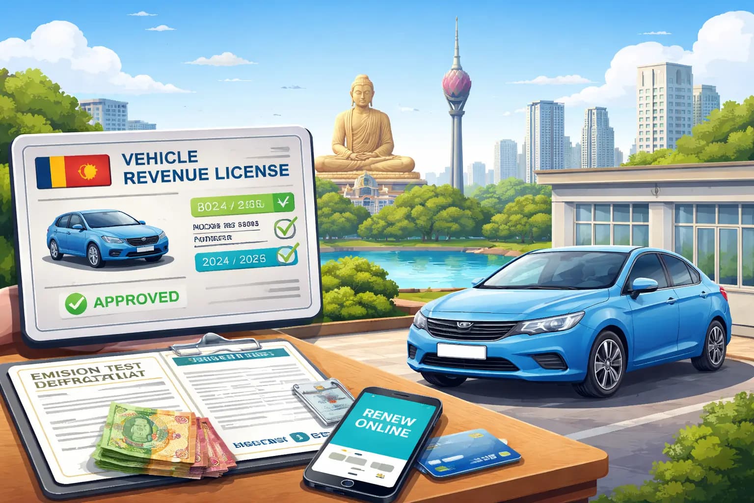 how to renew vehicle license in srilanka_wheeldeal